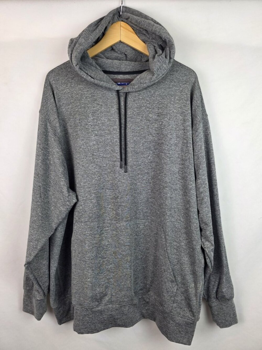Champion Men's Shirt Size XL Gray Hood Hoodie Pouch Pocket Long Sleeve Top